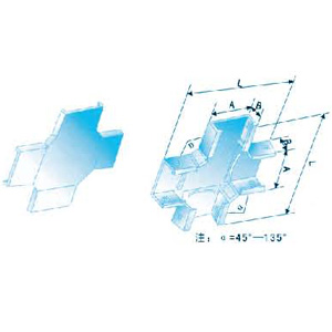 槽式可調水平四（sì）通蓋（gài）--體 XQJ-C-04A1